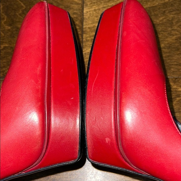 Saint Laurent Janis Red Pumps - Picture 10 of 14
